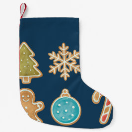 Whimsical Christmas Cookie Icons Liten Julstrumpa