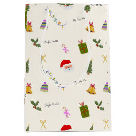 Whimsical Christmas Seamless Pattern 