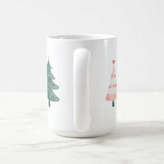 Whimsical Christmas Trees Mug Kaffemugg