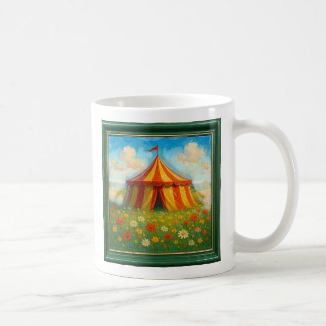 Whimsical Circus Tent Mug Kaffemugg (Höger)
