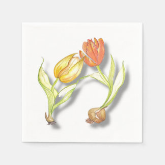 Whimsical Cocktail Napkins Pappersservett