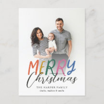 Whimsical Colorful Merry Fullt Photo Bright Brev