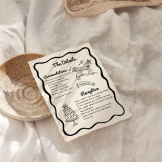 Whimsical cosmic space The details Enclosure Card Tack Kort