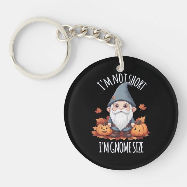 Whimsical Cute Tomte på Hösten (Framsidan)