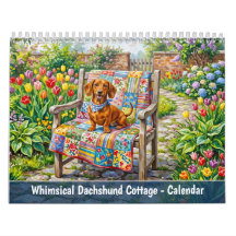 Whimsical Dachshund Stuga