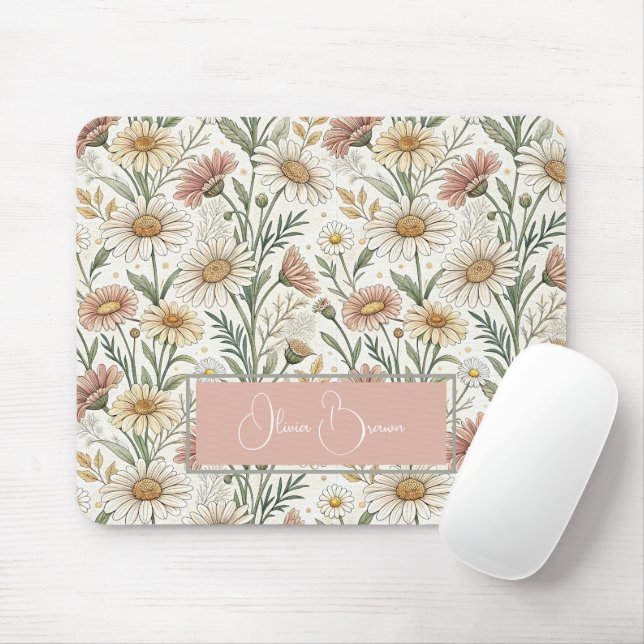 Whimsical Daisy Garden Aesthetic Custom Musmatta (Med mus)