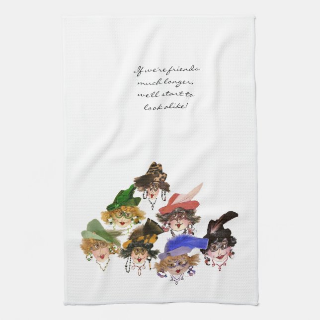 Whimsical Dam Kitchen Towel Kökshandduk (Vertikal)