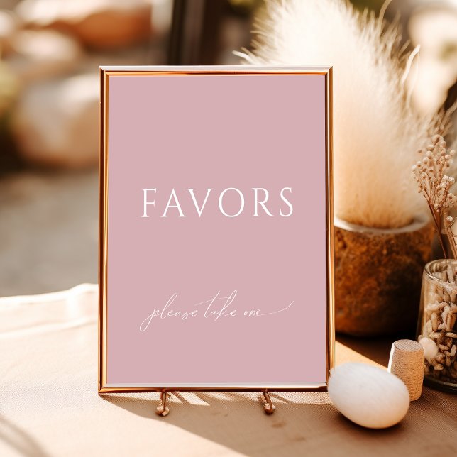 Whimsical Damrosa Baby Shower Favors Skylt (Skapare uppladdad)