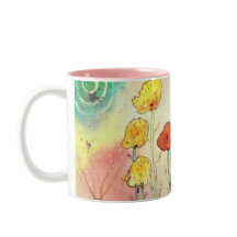 Whimsical Dandelion Coffee Mugg