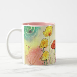 Whimsical Dandelion Coffee Mugg