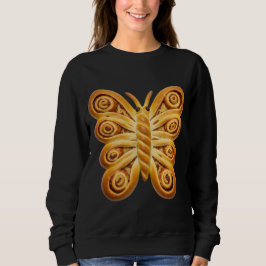 Whimsical Danish Pastry Butterfly T Shirt
