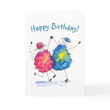 Whimsical Dansande Får