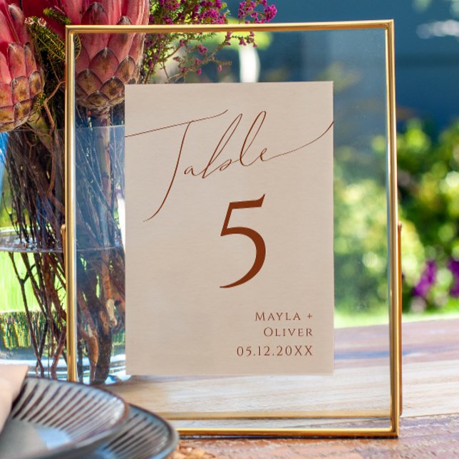 Whimsical Desert | Beige bordsnummer (Skapare uppladdad)