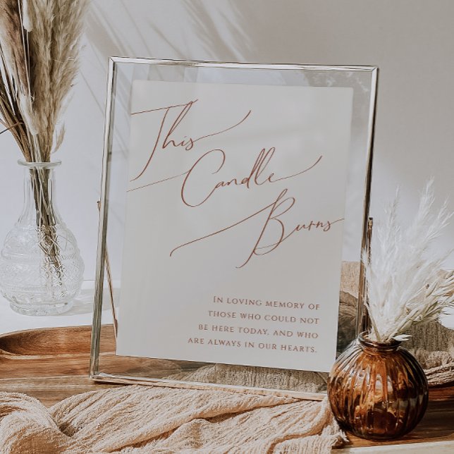 Whimsical Desert | Beige Denna Ljus Brinner Affisc Poster (Skapare uppladdad)