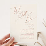 Whimsical Desert | Beige We Do Vow Renewal Inbjudningar<br><div class="desc">Den här vismatiska öknen | Beige vi fortsätter med förnyelseinbjudan är perfekt för din enkla westerna sojge och terracotta-jordtoner med förnyelse. Den neutralt örhänta paletten Bho färg är vintage sydväst med ett modernt reflexkänsla. Skriptet är en känslig, minimalistisk, handskriven kalligrafi som är ganska elegant och romantisk. Produkten är redigerbar och...</div>