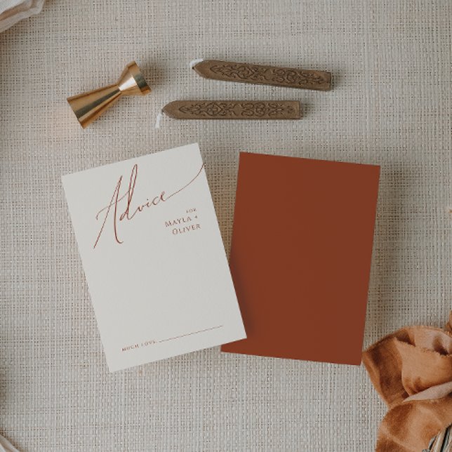 Whimsical Desert | Råkort för Terracotta Bröllop Rådkort (Skapare uppladdad)