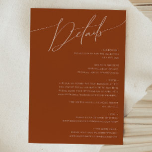 Whimsical Desert   Uppgifter om Terracotta Tilläggskort