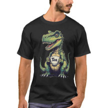 Whimsical Dinosaur Graphic Tee