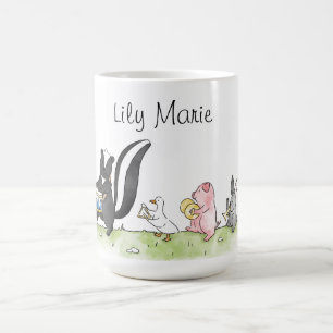 Whimsical Djurgårdsorkester Personlig Kaffemugg