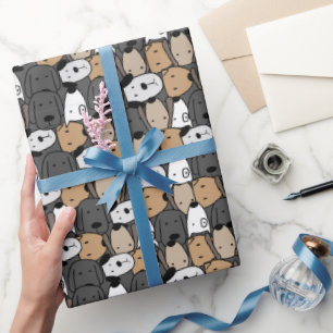 Whimsical Dogs Wonderland Presentpapper
