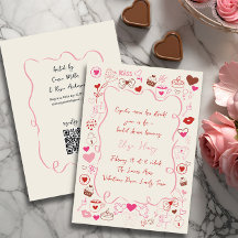 Whimsical Doodle Valentines Möhippa