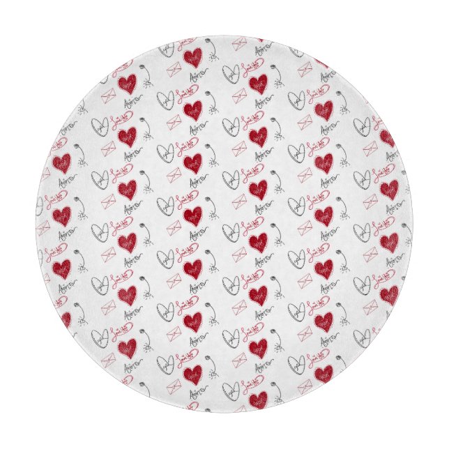 Whimsical Doodles Hand Drawn Valentines Day  (Framsidan)