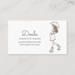 Whimsical Doula Affärskort Visitkort