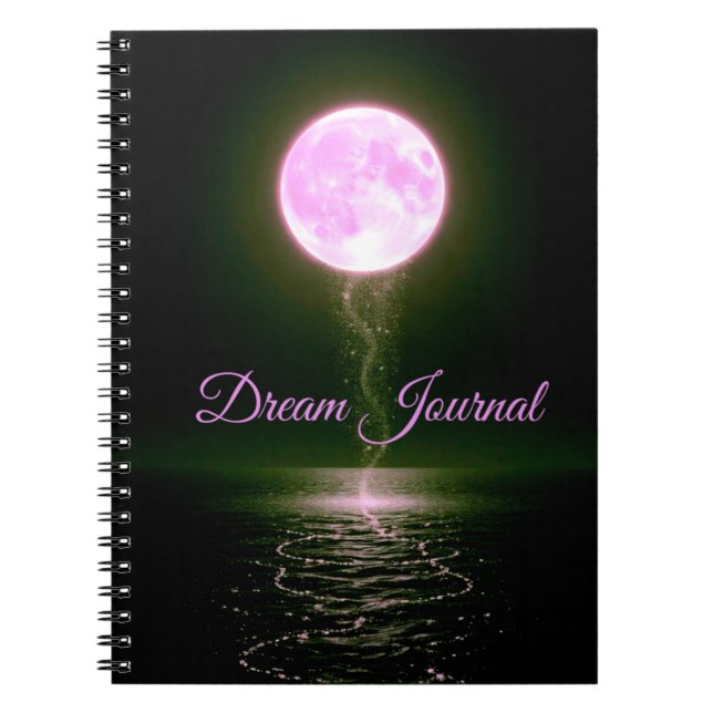 Whimsical Dream Journal Anteckningsbok (Framsidan)
