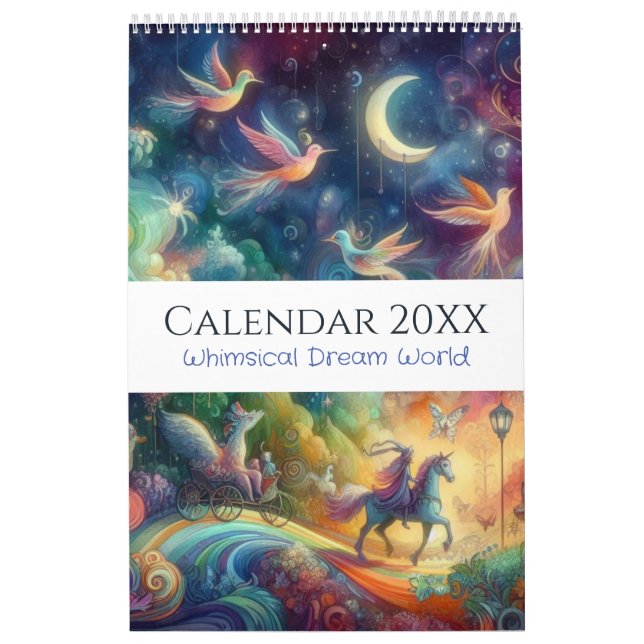 Whimsical Dream Land Kalender (Omslag)