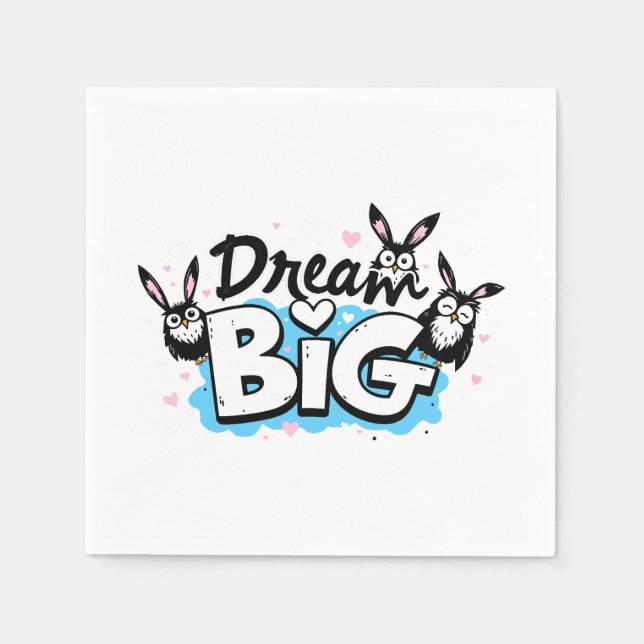 Whimsical Dreamers Pappersservett (Framsidan)