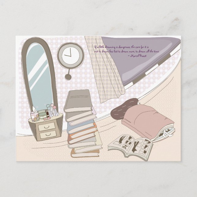 Whimsical Dreamscape 5 vykort (Framsida)