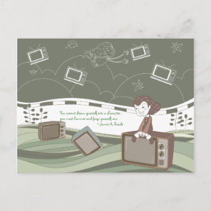 Whimsical Dreamscape 8 vykort