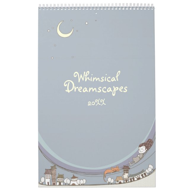 Whimsical Dreamscapes Calendar Kalender (Omslag)