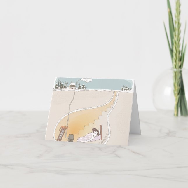 Whimsical Dreamscapes Quote 10-hälsningskort Kort (Framsida)