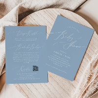 Whimsical Dusty Blue | Allt i en babyskal