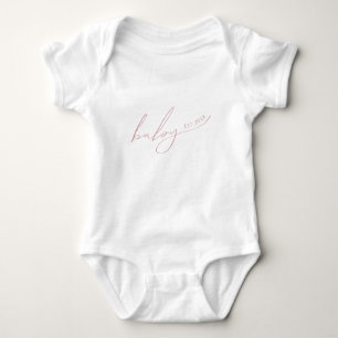 Whimsical Dusty Ro Baby Est T Shirt