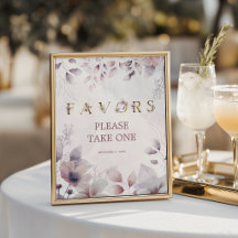 Whimsical Dusty Rose Favors Vänligen Ta En