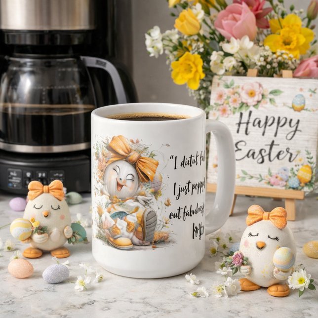 Whimsical Easter Egg Mug  Kaffemugg (Skapare uppladdad)