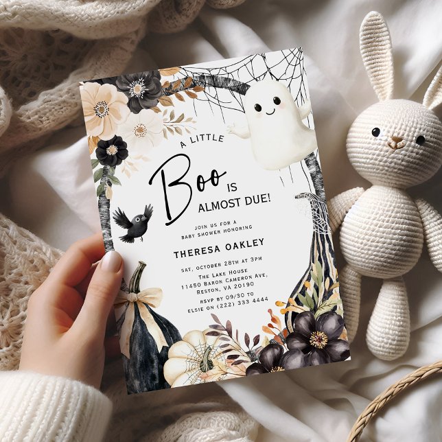 Whimsical En Bebis Baby Shower Inbjudningar (Skapare uppladdad)