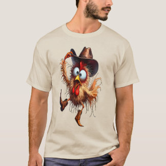 Whimsical fågel t shirt