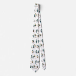 Whimsical Fåglar på Grenar Tidlös Elegans Slips