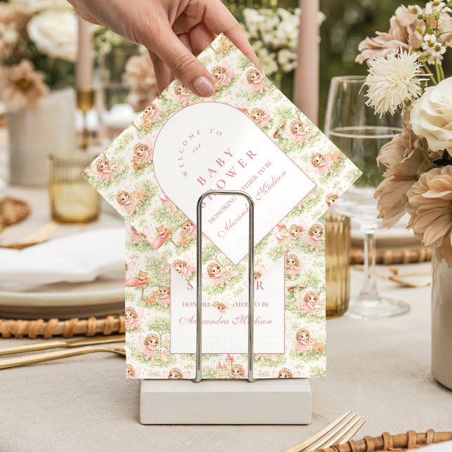 Whimsical Fairy Baby Shower Pappersservett (Skapare uppladdad)