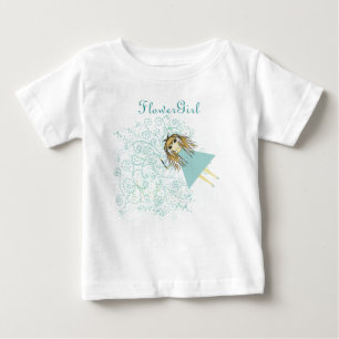 Whimsical Fairy Bröllopsfest T-kryp Tee Shirt