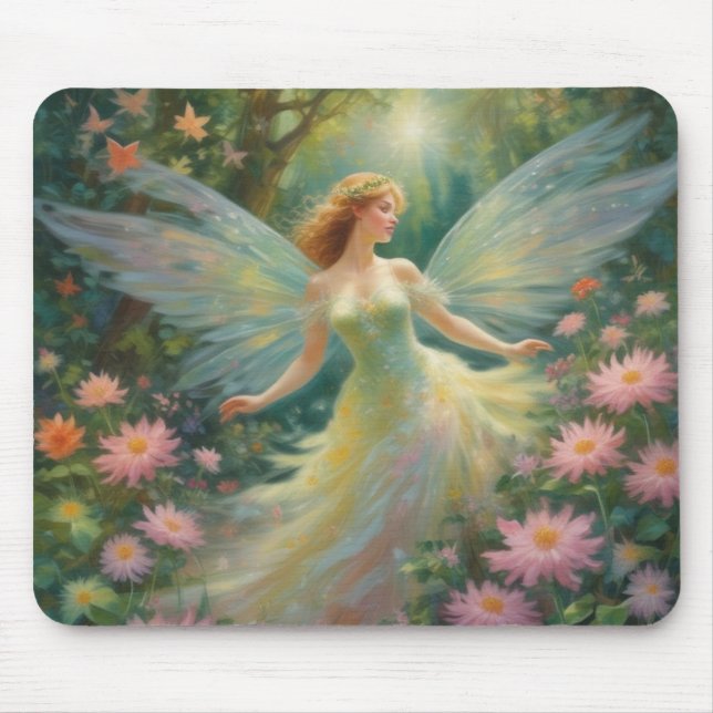 Whimsical Fairy Mousepad Musmatta (Framsidan)