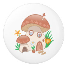 Whimsical Fairy Mushroom House