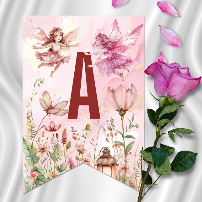 Whimsical Fairy Thees Birthday Vimplar (Skapare uppladdad)