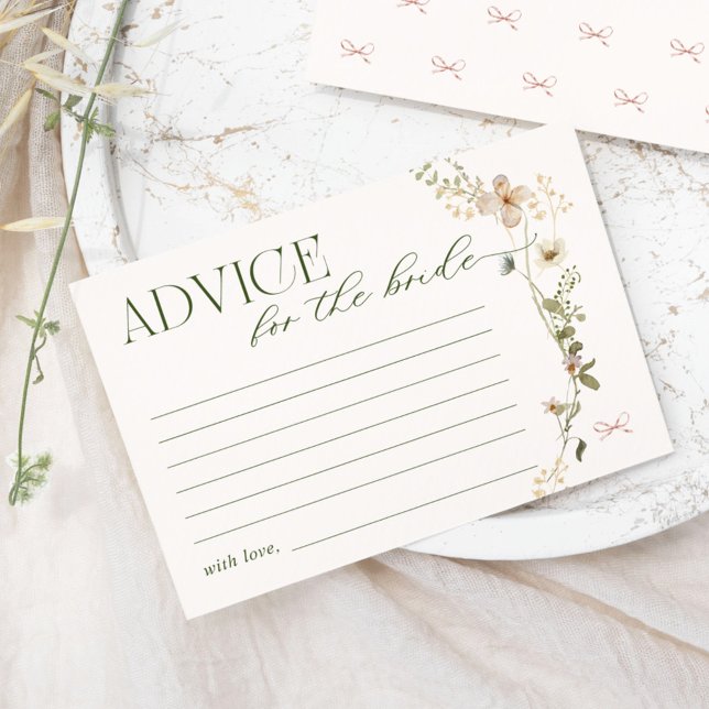 Whimsical Fairytale Garden & Bows Advice Tilläggskort (Skapare uppladdad)