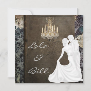 WHIMSICAL Fairytale Wedding AUTHENTIC Inbjudningar