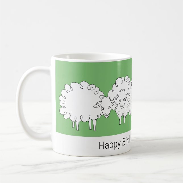 Whimsical Får Mugg (Vänster)