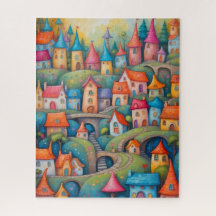 Whimsical Färgrik Sagoby